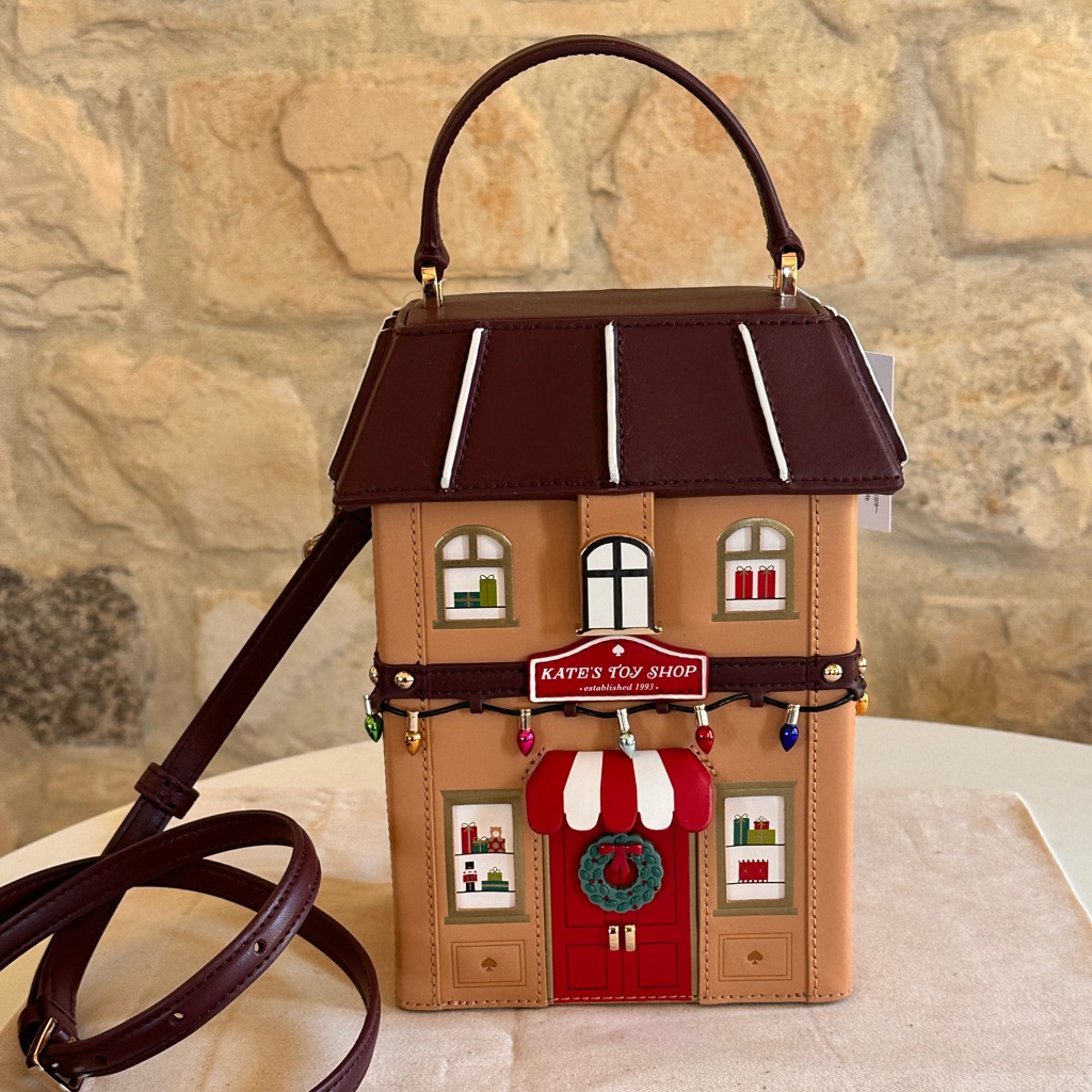 Kate Spade Red And Brown Holiday Decor Ornament